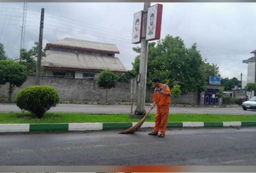فعالیت روزمره پاکبانان