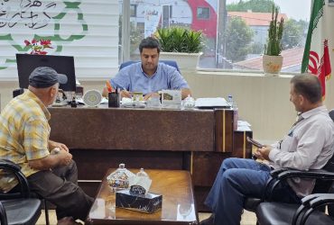 ملاقات عمومی شهردار گوراب زرمیخ با شهروندان