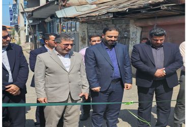 افتتاح پروژه بازگشایی ورودی بازار سنتی گوراب زرمیخ