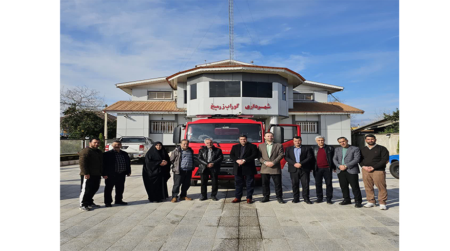 ورود ماشین آتش‌نشانی و کمپرسی جدید به ناوگان شهرداری گوراب زرمیخ